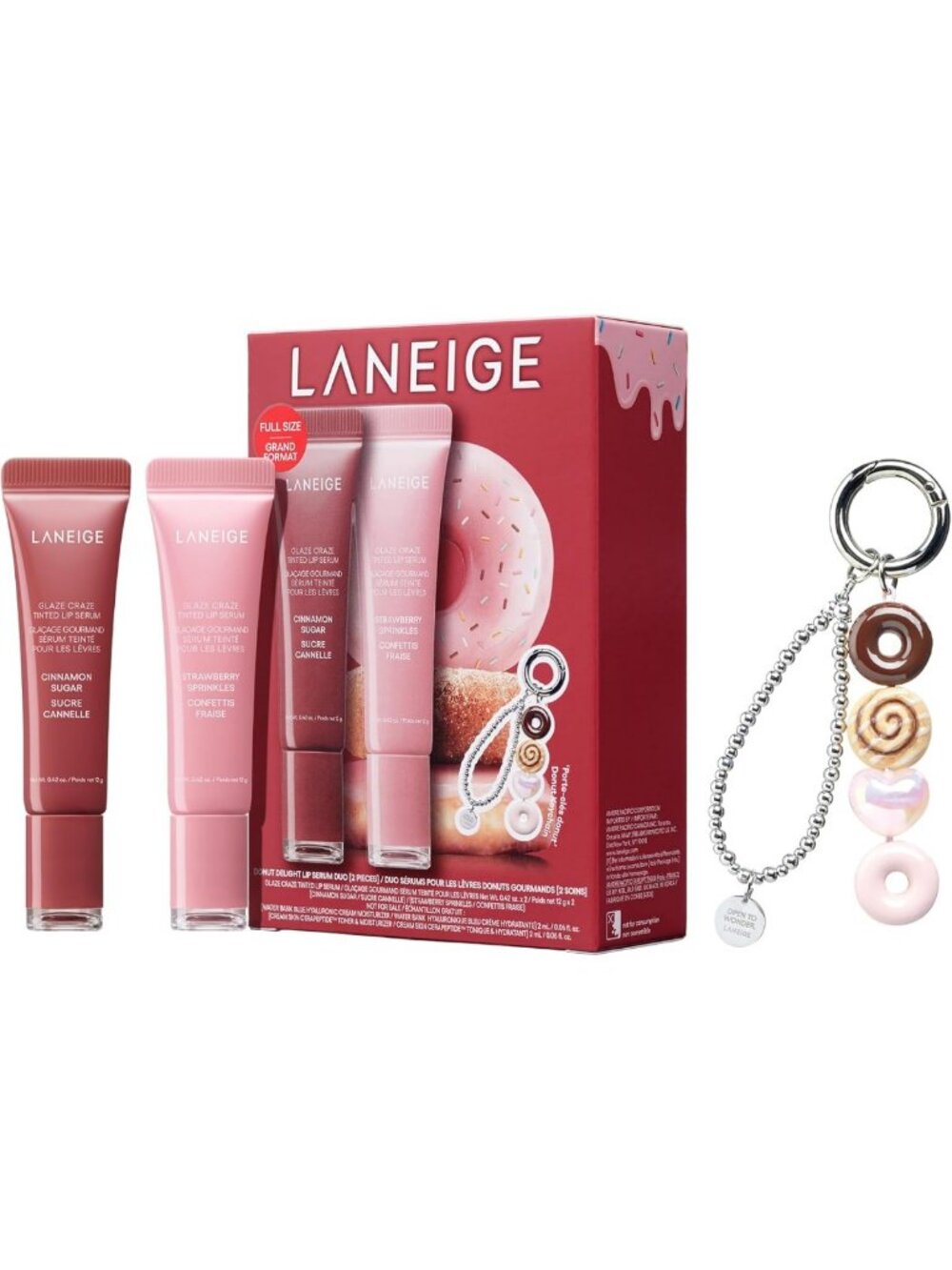 Hydrating Tinted Lip Serum for Glossy, Nourished Lips with Plumping Polypeptides